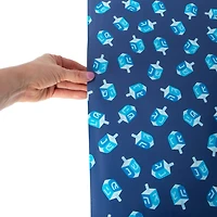 Hanukkah Dreidel Wrapping Paper 35 Sq. ft.