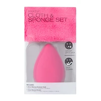 Make-up Cloth And Sponge Set