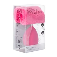 Make-up Cloth And Sponge Set