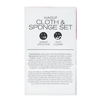 Make-up Cloth And Sponge Set