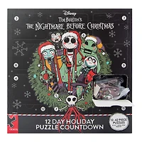Disney The Nightmare Before Christmas 12-Day Holiday Puzzle Countdown 12-42 Piece
