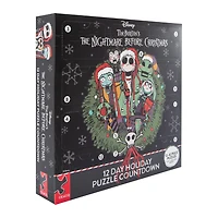 Disney The Nightmare Before Christmas 12-Day Holiday Puzzle Countdown 12-42 Piece