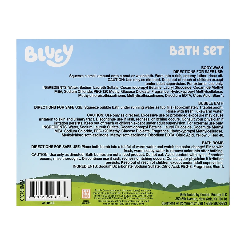 Personalized Character Bath Set