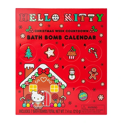 Hello Kitty® Christmas Week Countdown Bath Bomb Calendar 7.4oz