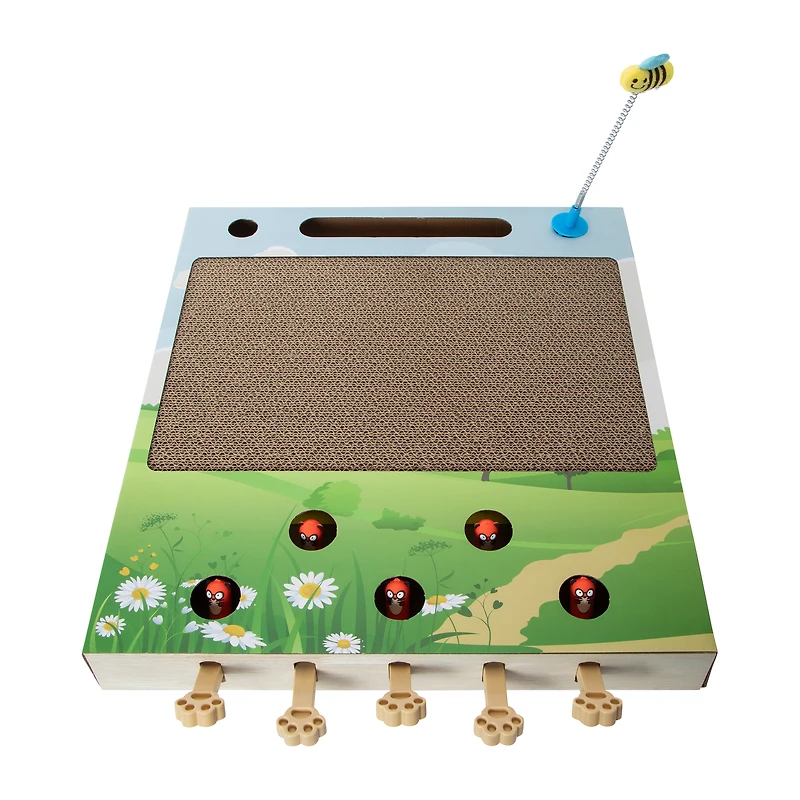 Hide And Seek Scratcher Pet Toy