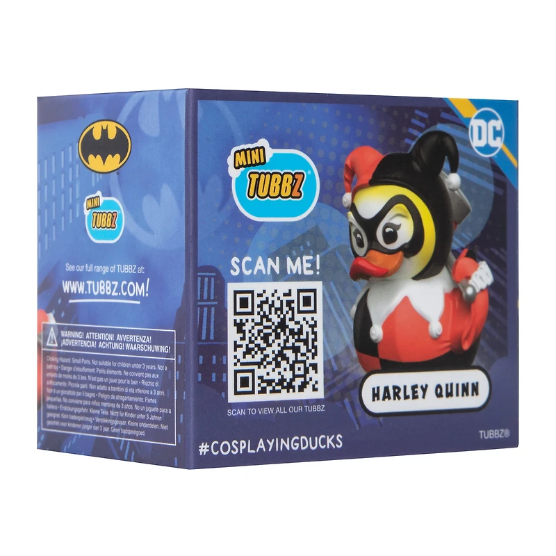 Mini Tubbz DC Harley Quinn Rubber Duck