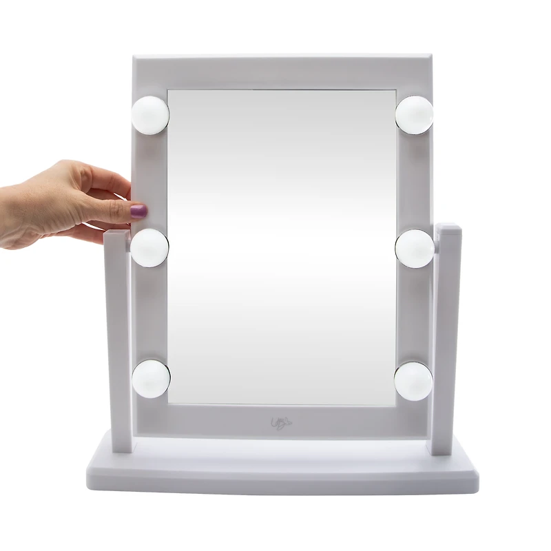 Urban Butterfly Large Hollywood Vanity Mirror