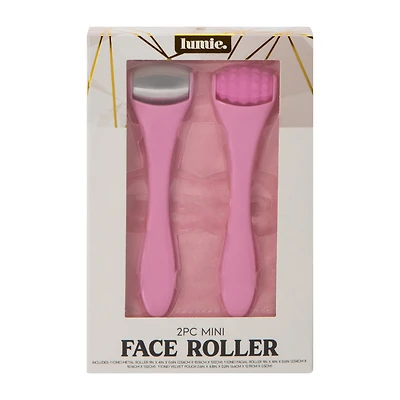 Lumie. Mini Face Roller 2-Pack