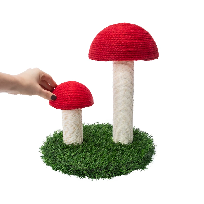 Cat Mushroom Scratcher
