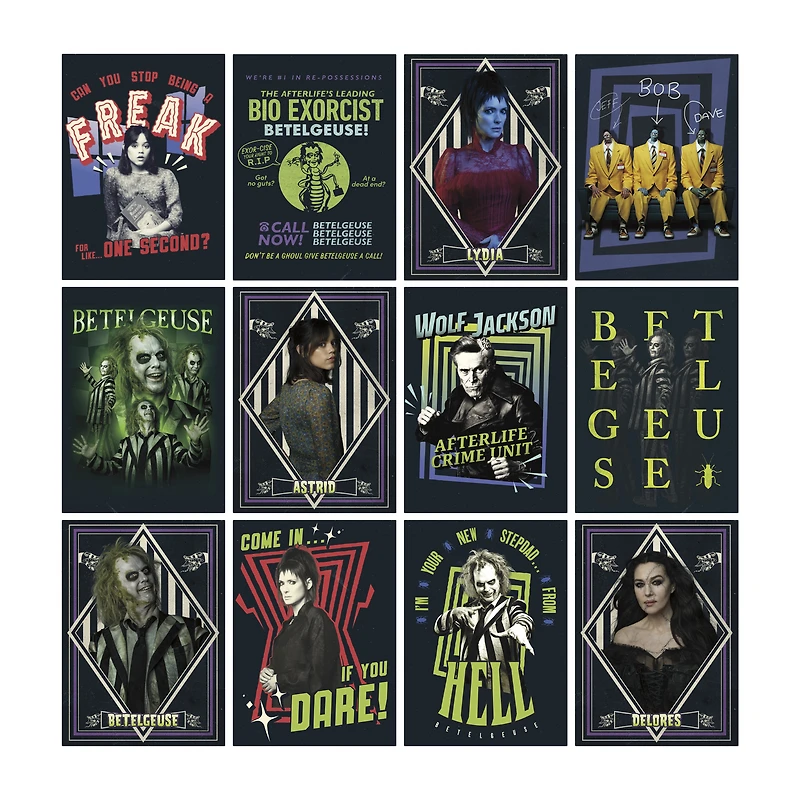 Beetlejuice Beetlejuice 16-Month 2025 Calendar