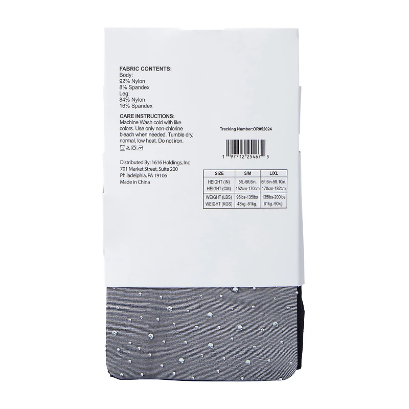 Sheer-Rhinestone Tight