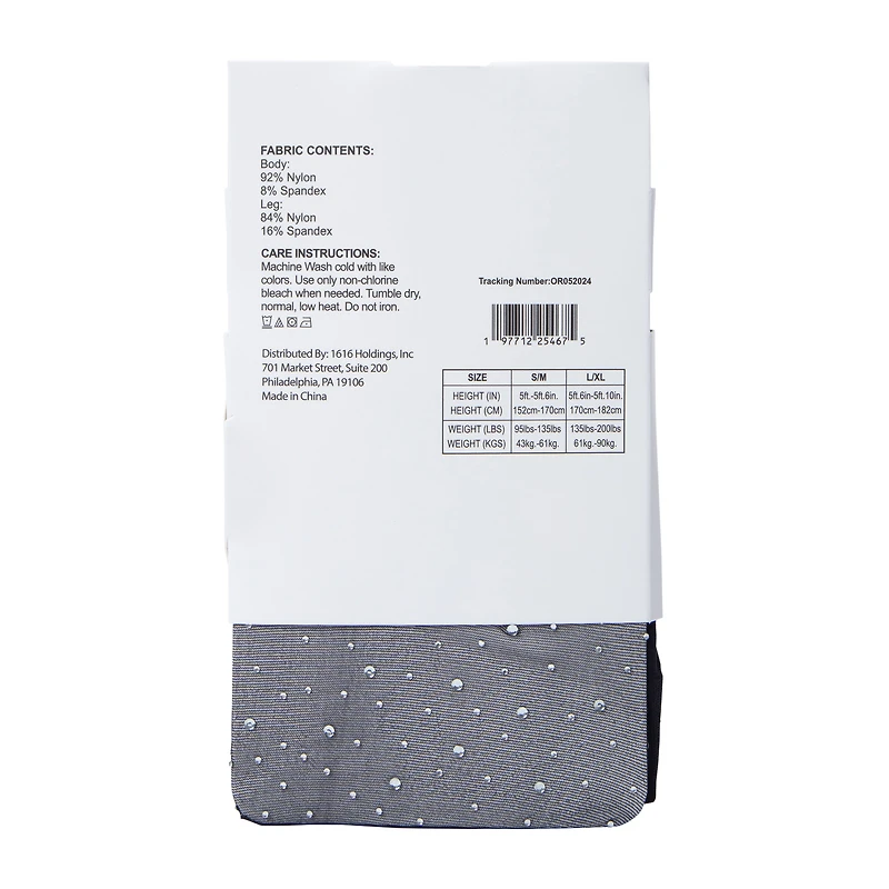 Sheer-Rhinestone Tight