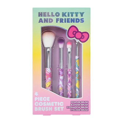 Hello Kitty And Friends® Cosmetic Brush Set 4-Piece