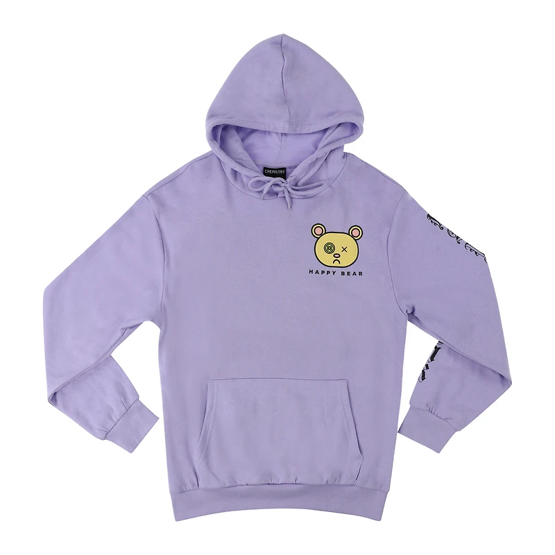 Happy Bear Pullover Hoodie Sweatshirt