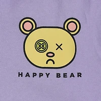 Happy Bear Pullover Hoodie Sweatshirt
