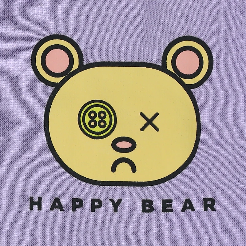 Happy Bear Pullover Hoodie Sweatshirt
