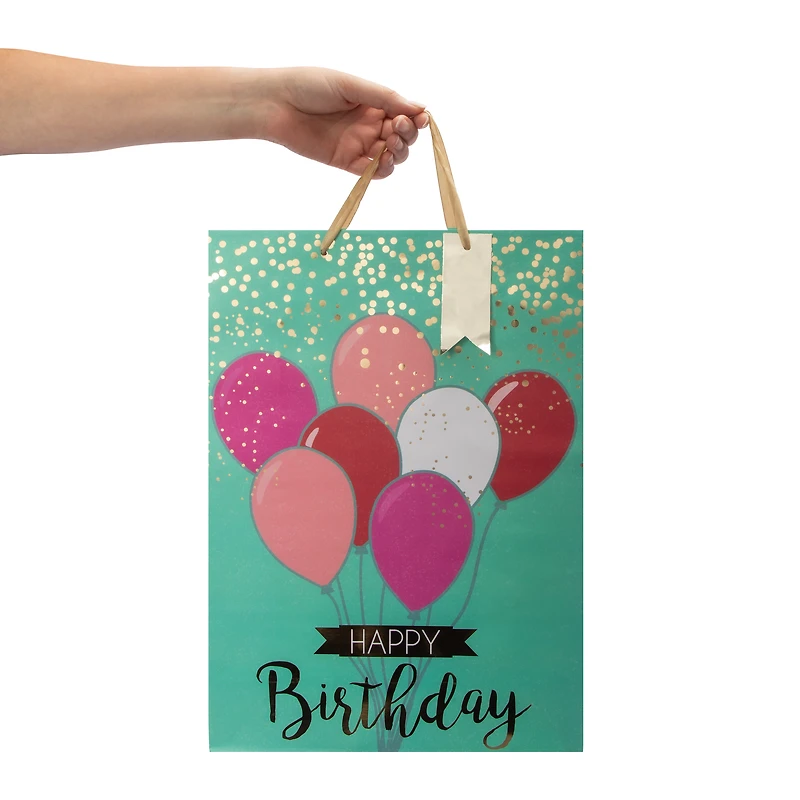 Birthday-Themed Paper Gift Bags
