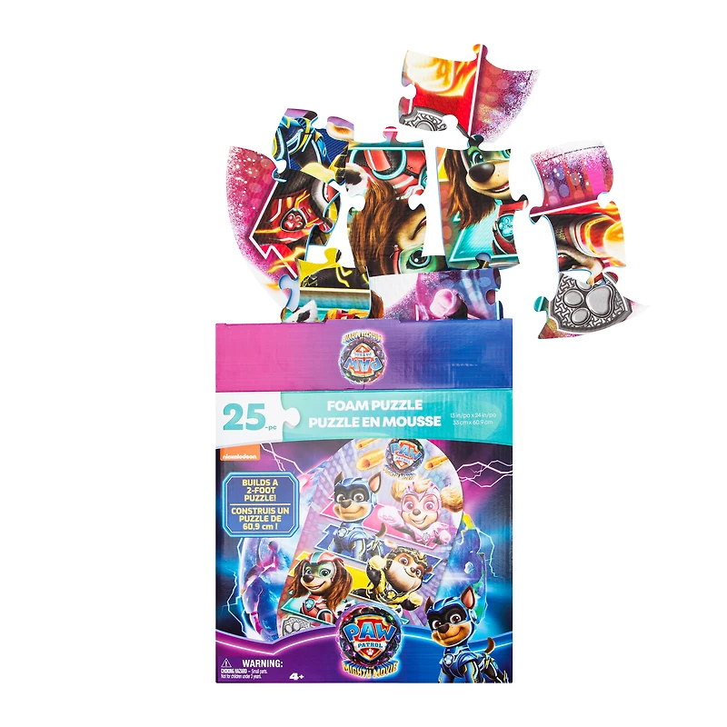 Paw Patrol The Mighty Movie Foam Puzzle 25-Pieces