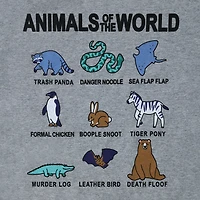 Animals Of The World Graphic Tee