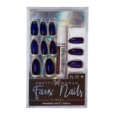 Pretty Woman Faux Nails 24-Piece Set