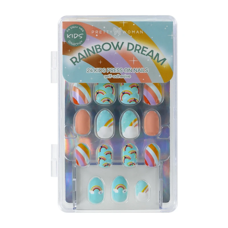 Glitter Chic Kids Press On Nails 24-Count