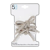Hair Bow Clips 2-Pack | Five
