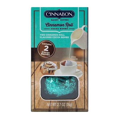 Cinnabon® Cinnamon Roll Cocoa Bombs 2-Count