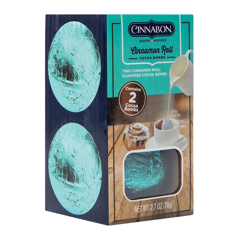Cinnabon® Cinnamon Roll Cocoa Bombs 2-Count