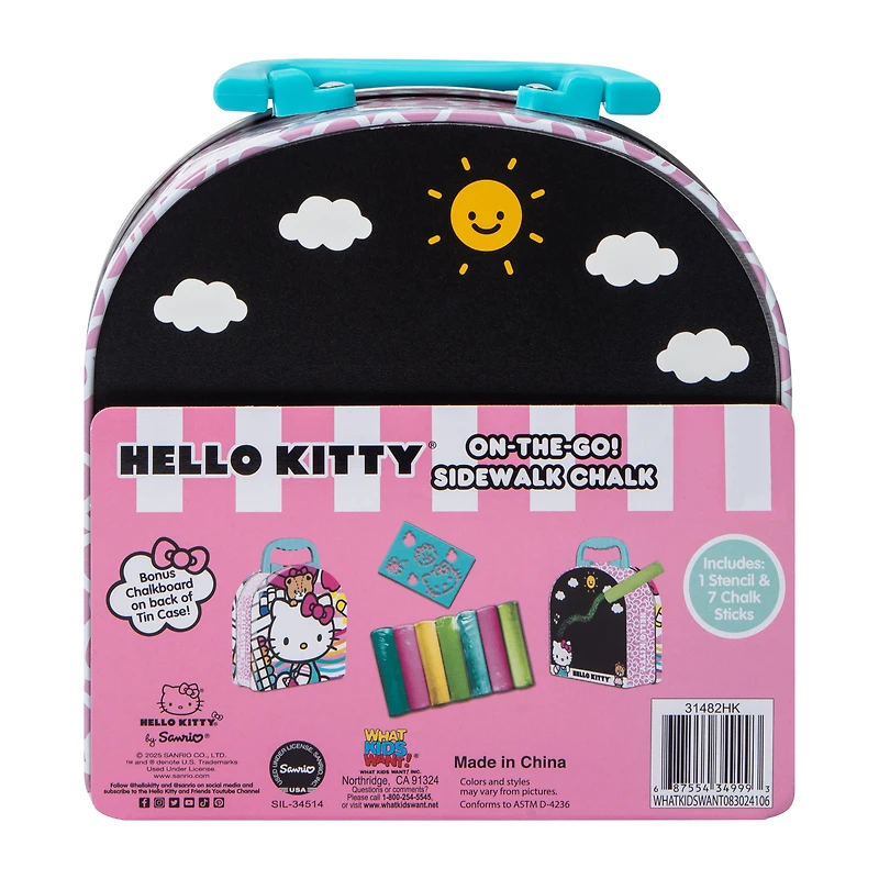 Character Theme On-The-Go! Sidewalk Chalk Tin