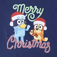 Bluey™ Merry Christmas Kids Graphic Tee