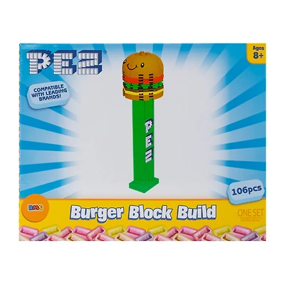 PEZ® Food Block Build Candy Dispenser Toy Set