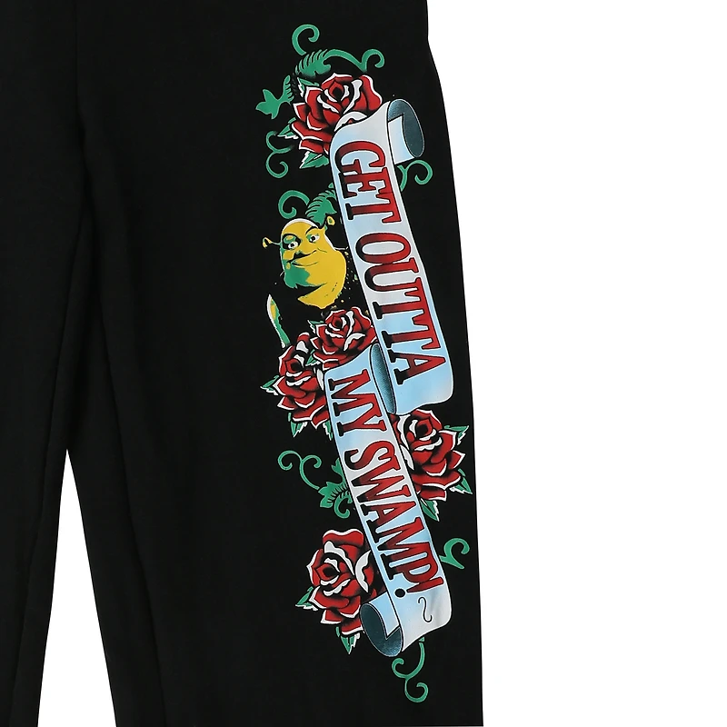 Young Men's Shrek Rose Joggers
