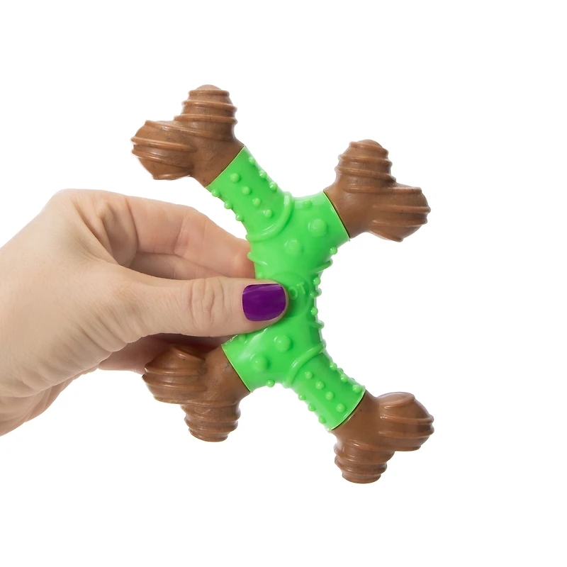 Bam-Bones Dental™ Apple-Flavored Pet Dogs Toy