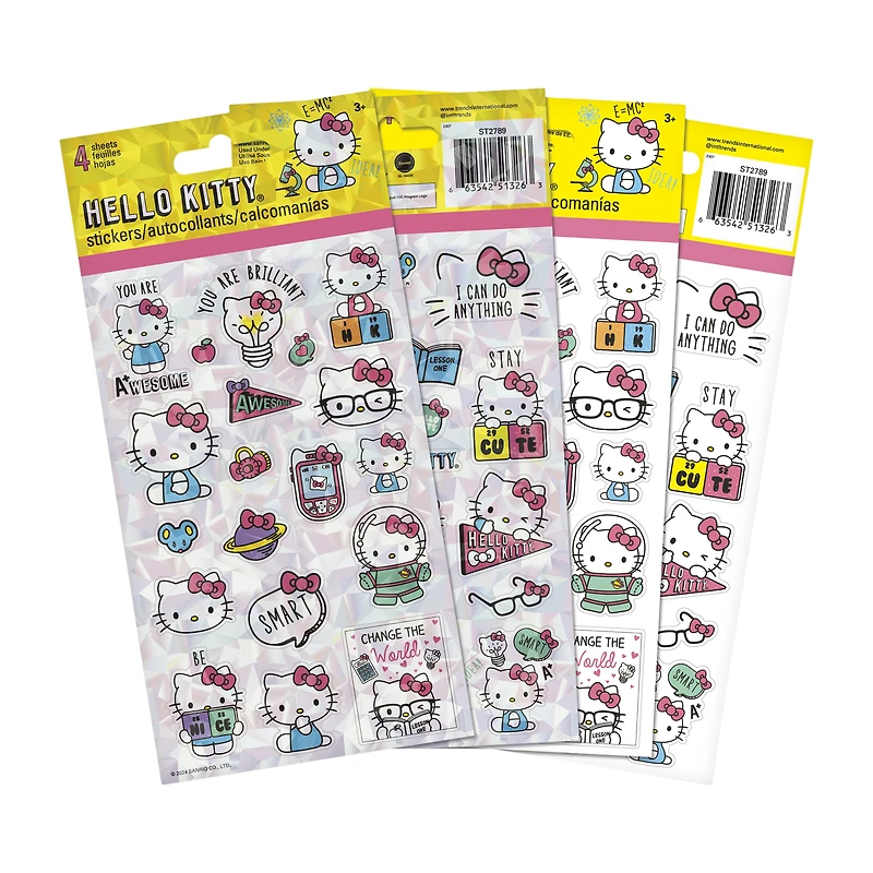 Hello Kitty And Friends® Sticker Sheets 4-Sheets