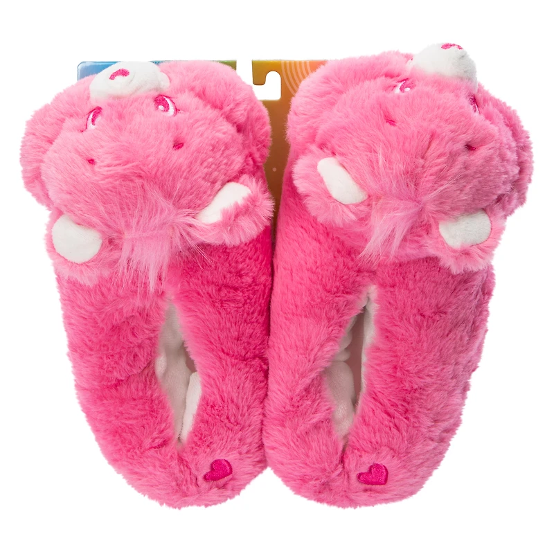 Care Bears™ Pink Puffy Slippers