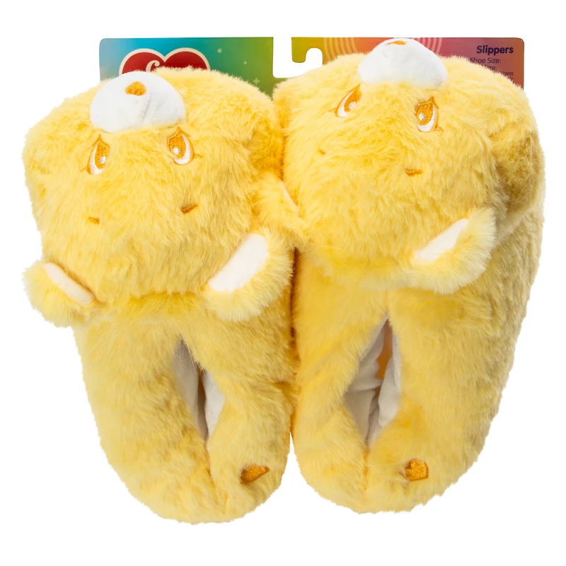 Care Bears™ Yellow Puffy Slippers