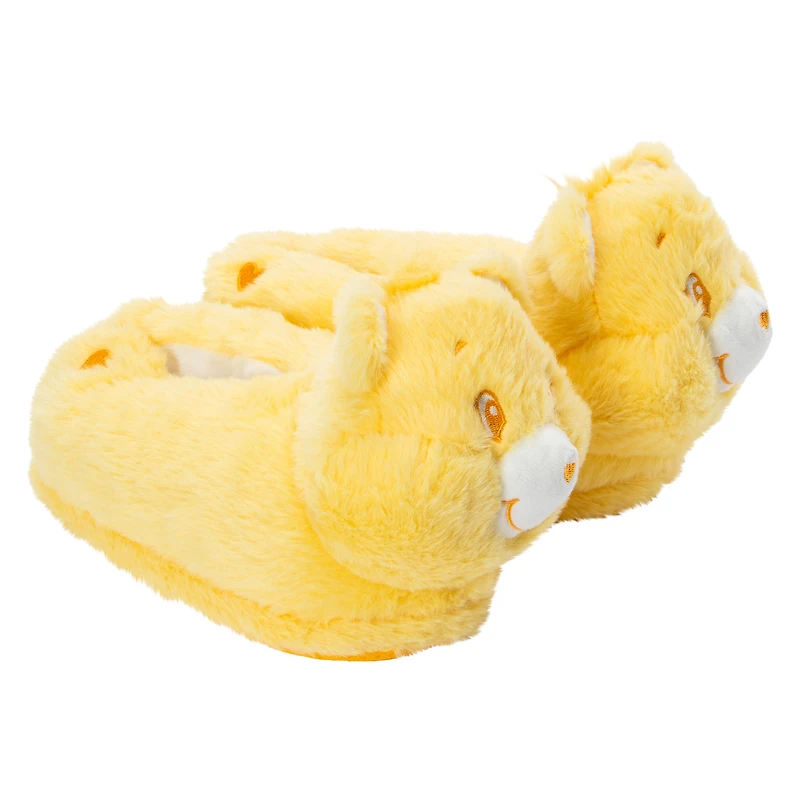 Care Bears™ Yellow Puffy Slippers