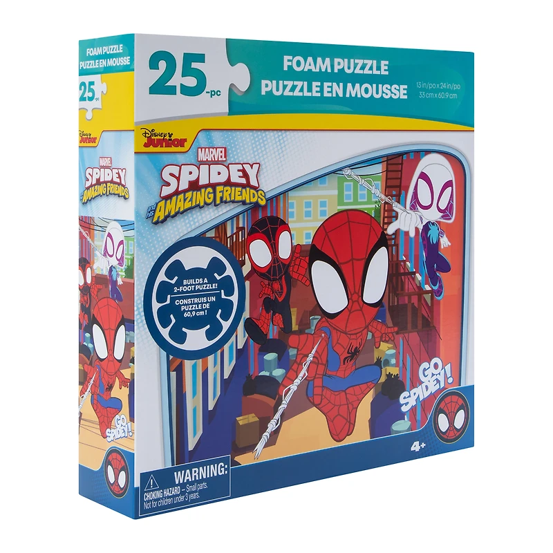 Marvel Spidey & His Amazing Friends Foam Puzzle 25-Piece