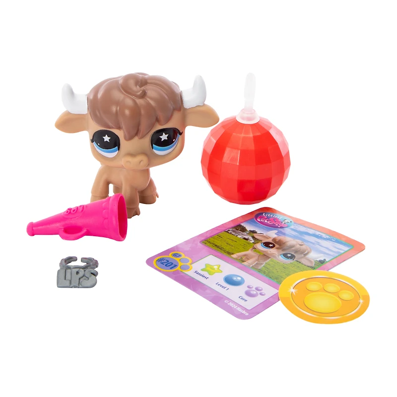 Littlest Pet Shop® Disco Dance Off Bull Figurine
