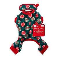Pet Pajama And Sleep Mask 2-piece Set
