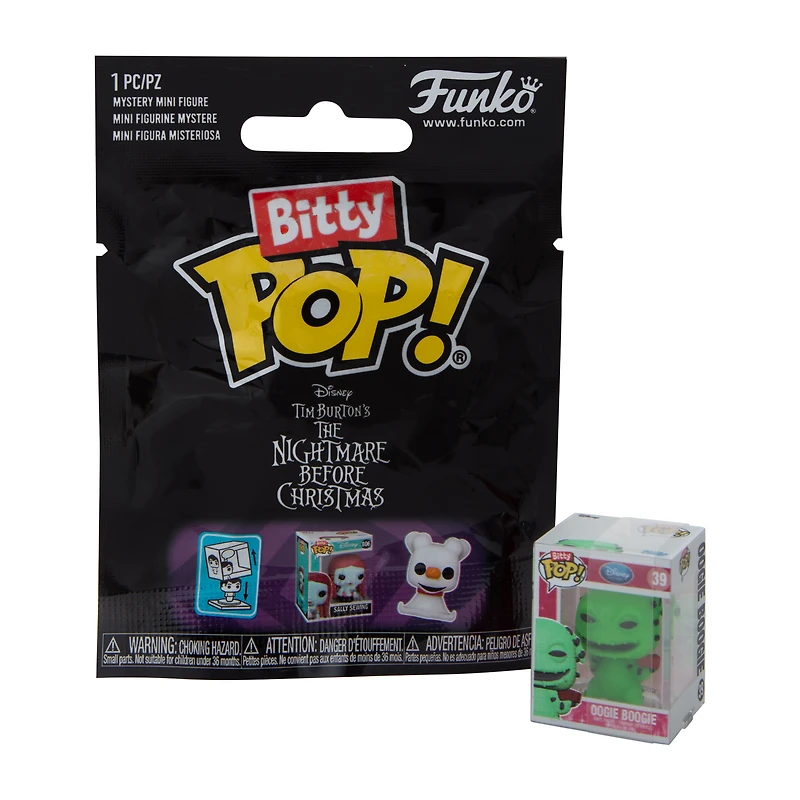 Funko Bitty Pop!® Disney Tim Burton's The Nightmare Before Christmas Mini Mystery Figure 1-Piece (Styles May Vary)