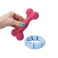 Rubber Dog Toys 2-Pack