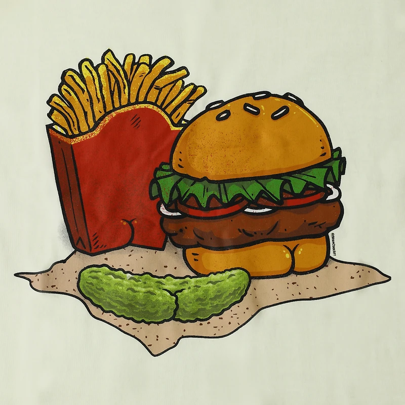 Butts On Things Happy Meal Graphic Tee