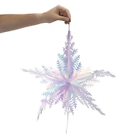 Iridescent Snowflakes 2-Count