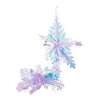 Iridescent Snowflakes 2-Count