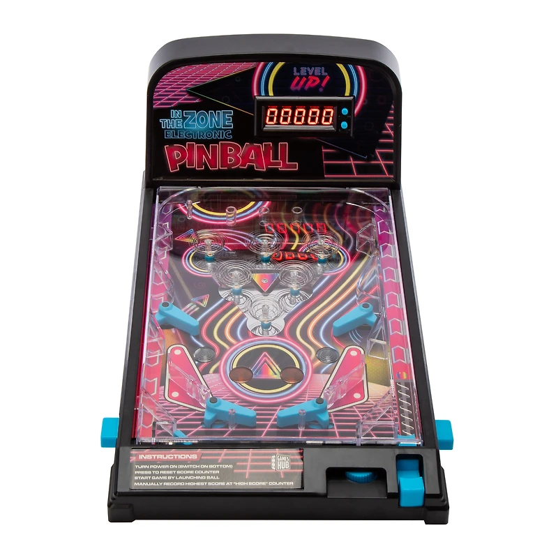 In The Zone Electronic Pinball Set 10.75in x 16in