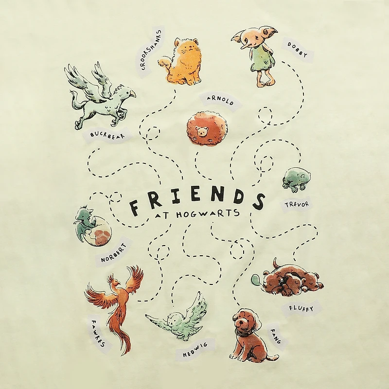 Friends At Hogwarts Graphic Tee