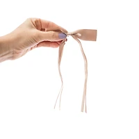 Assorted Long Satin Hair Bows 3-Count