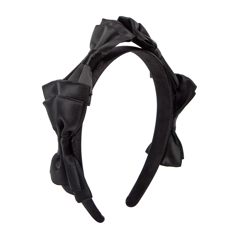 Black Bow Headband