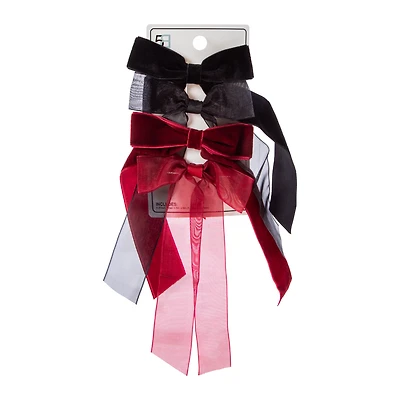 Velvet Bows 4-Pack